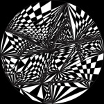 Spherical Chess giclee art print