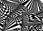 Spinning Cube - hypnotic giclee art print