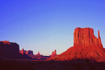 Sunset at Monument Valley giclee art print