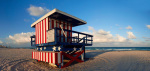 Watchtower MIAMI BEACH giclee art print