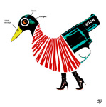 dUCK giclee art print
