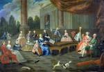 French School art print