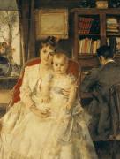 Alfred Emile Stevens art print