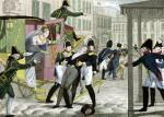 French School art print