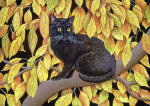 Autumn Leaves, 1994 giclee art print