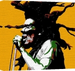 Erin Rafferty art print - Bob Marley poster