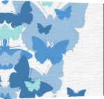 Erin Rafferty art print - Butterflies poster