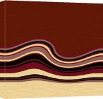 Erin Rafferty art print - Chocolate Swirl I poster