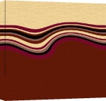 Erin Rafferty art print - Chocolate Swirl II poster