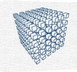 Erin Rafferty art print - Cube poster