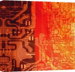 Erin Rafferty art print - Digital Heat I poster