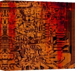 Erin Rafferty art print - Digital Heat II poster