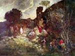 Adolphe Joseph Thomas Monticelli art print