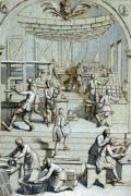 French School art print