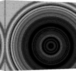 Erin Rafferty art print - Grey Swirl poster