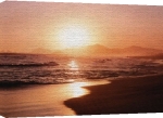 Erin Rafferty art print - Hazy Dusk poster