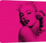 Erin Rafferty art print - Marilyn in Pink poster