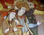 Nobles at the Court of Shah Abbas I (Detail) giclee art print
