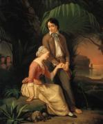 French School art print