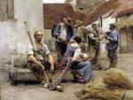 Leon Augustin L'Hermitte art print
