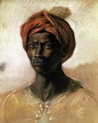 Portrait of a Turk in a Turban c.1826 giclee art print