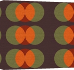 Erin Rafferty art print - Retro Dots poster
