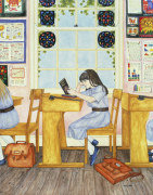 School, 1986 giclee art print
