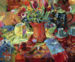 Sienna Bouquet art print