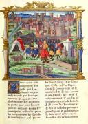 The Arrival of the Count of Charolais and his Army at the Siege of Paris giclee art print