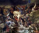 The Battle of Taillebourg 1837 giclee art print