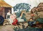 French School art print