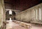 The Monks's Refectory interior view of the Abbey 1217 giclee art print