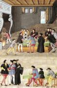 French School art print