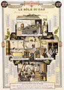 French School art print