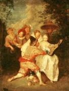 Jean Antoine Watteau art print