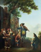 Francois Louis Joseph Watteau art print