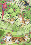 Tiger Jungle giclee art print