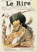 Charles Leandre art print