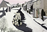 Whittington in winter giclee art print