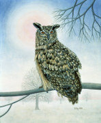Winter-Owl giclee art print