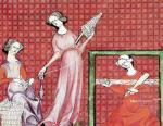 French School art print