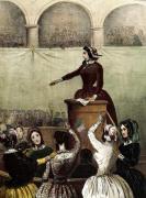French School art print
