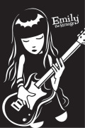Emily the Strange (Guitar) art print