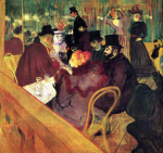 At the Moulin Rouge giclee art print