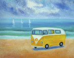 Camper Van giclee art print