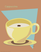 Cappuccino giclee art print