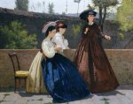 Silvestro Lega art print