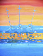 Fishing Boats giclee art print