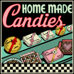 Home Made Candies giclee art print