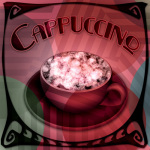 Hot Cappuccino giclee art print